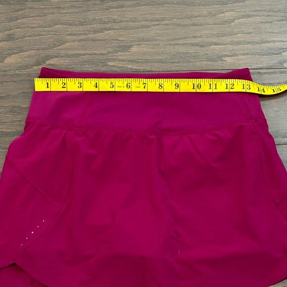 Athleta Woman’s Run With It 14" Skort Size Large Exotic Fuchsia Size XS - Picture 9 of 10